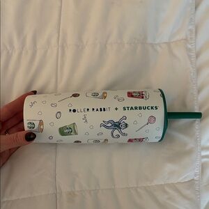 NWT Roller Rabbit x Starbucks Tumbler
